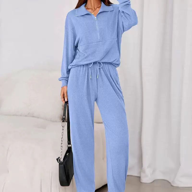 Vera- Conjunto Lounge de 2 piezas con sudadera zip y jogger