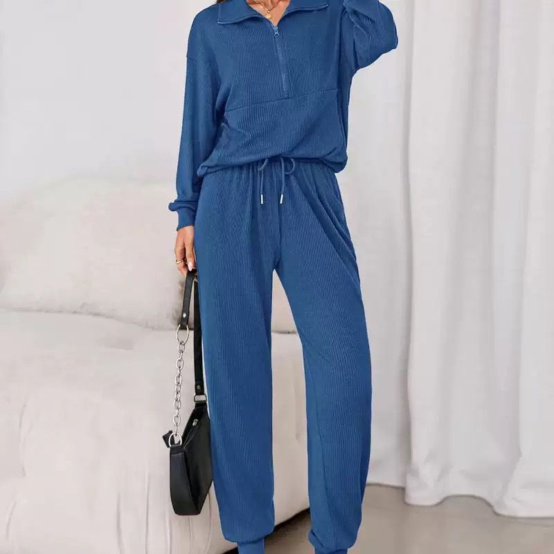 Vera- Conjunto Lounge de 2 piezas con sudadera zip y jogger