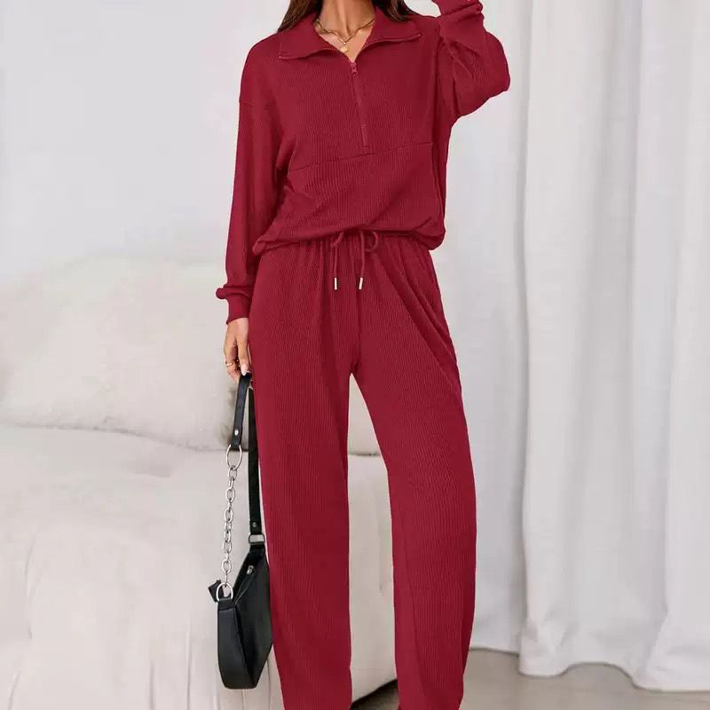 Vera- Conjunto Lounge de 2 piezas con sudadera zip y jogger